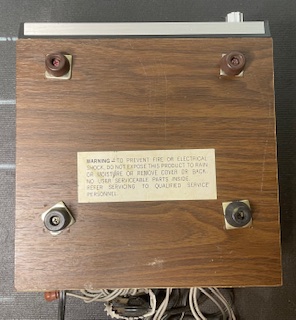 Electrophonic Recorder Bottom