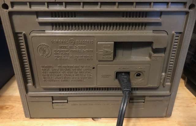 GE Port Garage Sale Back