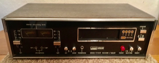 Montgomery Ward 8-Track Recorder Front
