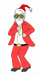 dancing santa